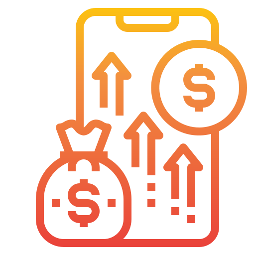guadagnare itim2101 Gradient icona