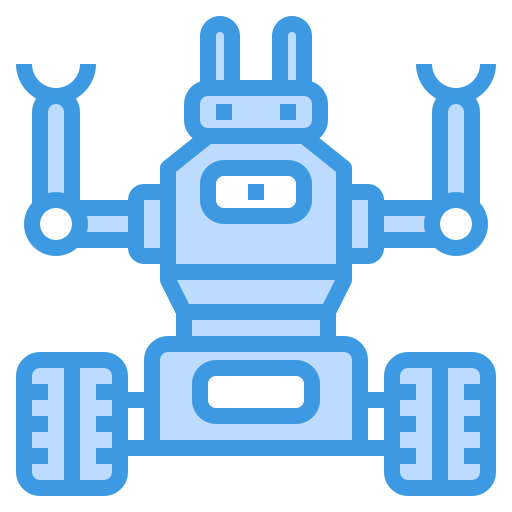 Robot itim2101 Blue icon