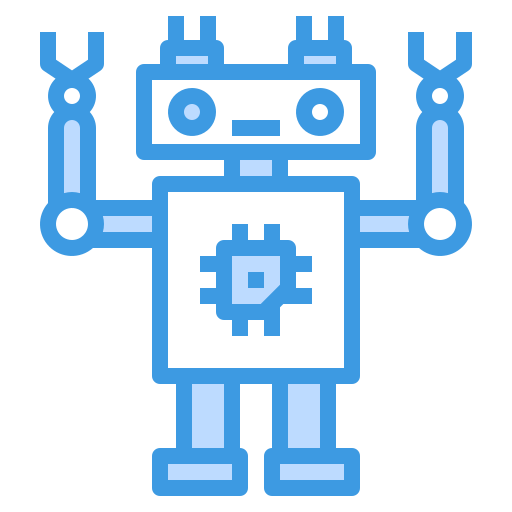 Robô itim2101 Blue Ícone
