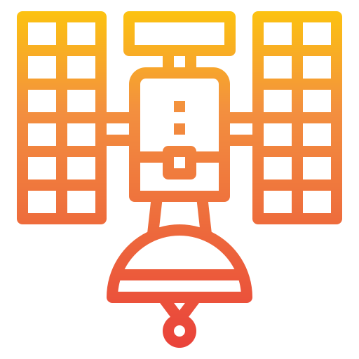 satellitenschüssel itim2101 Gradient icon