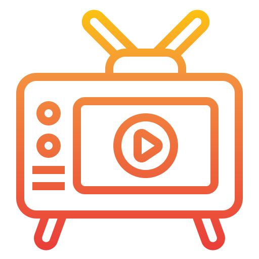 Televisión itim2101 Gradient icono