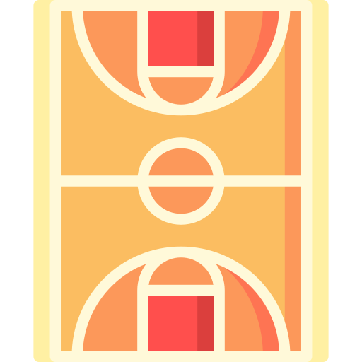 basketball platz Special Flat icon