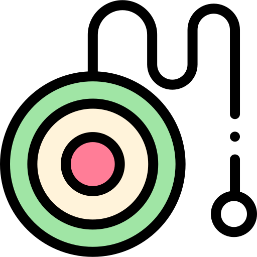 요요 Detailed Rounded Lineal color icon