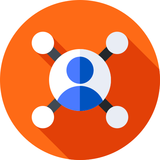 User Flat Circular Flat icon