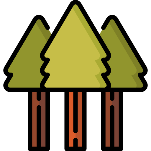 sequoias Special Lineal color icon