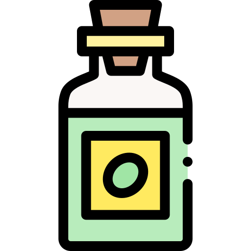 oliwa z oliwek Detailed Rounded Lineal color ikona
