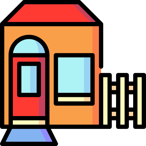 Дом Special Lineal color иконка