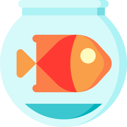 Fish bowl Special Flat icon