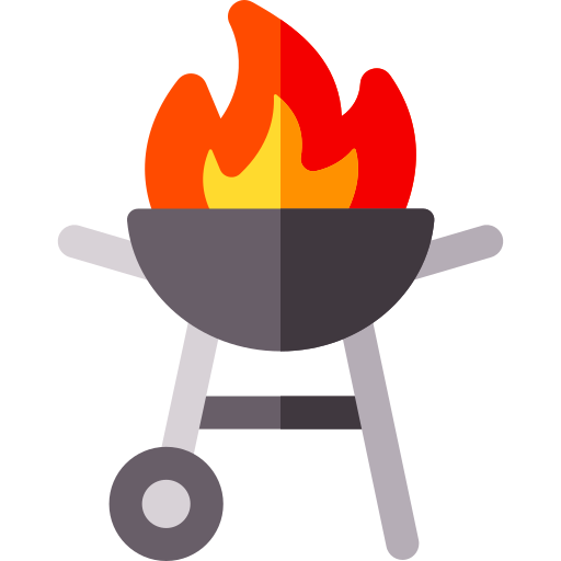 grill Basic Rounded Flat ikona