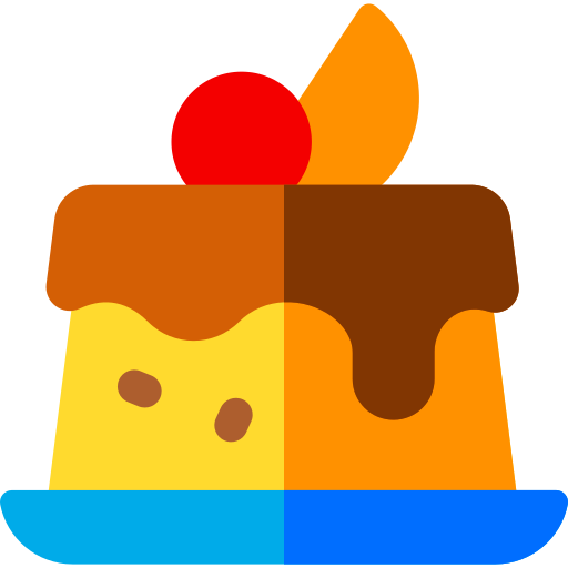 pudding Basic Rounded Flat icoon