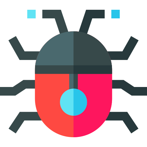 Beetle robot Basic Straight Flat icon