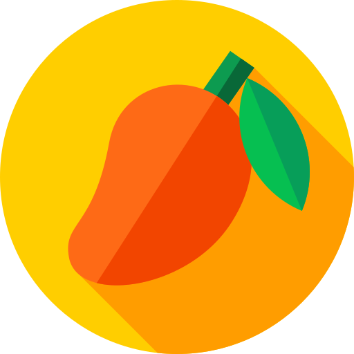 mango Flat Circular Flat icoon