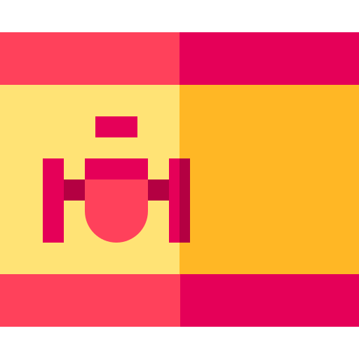 spanien Basic Straight Flat icon