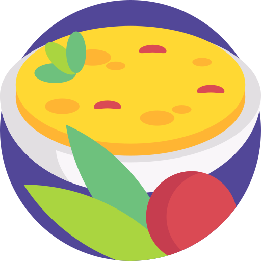 omelette spagnola Detailed Flat Circular Flat icona
