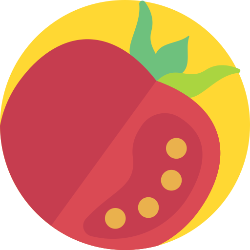 Tomate Detailed Flat Circular Flat icono