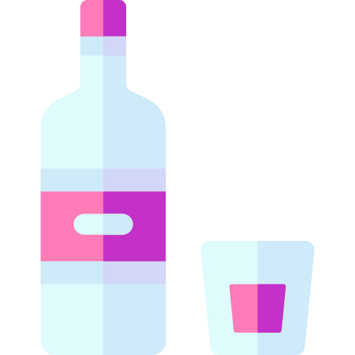 Виски Basic Rounded Flat иконка