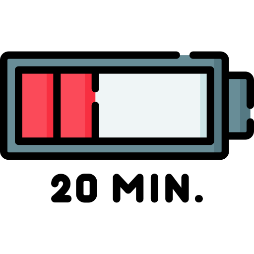 niedriger batteriestatus Special Lineal color icon