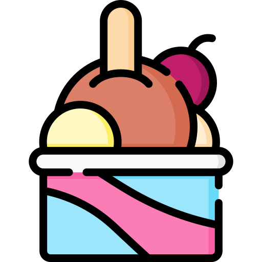 Мороженое Special Lineal color иконка