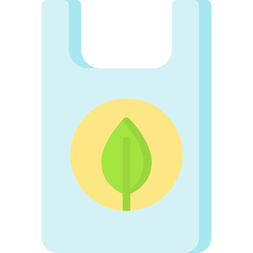 sac en plastique recyclé Special Flat Icône