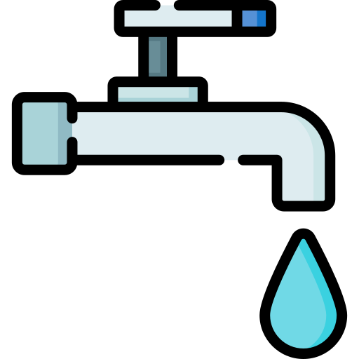 Grifo de agua Special Lineal color icono