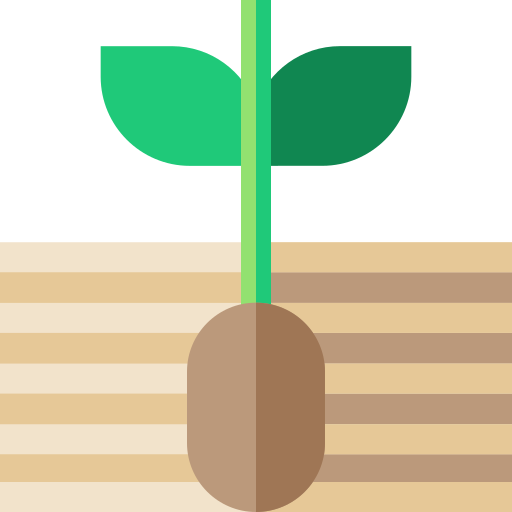 Planta Basic Straight Flat icono