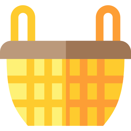 バスケット Basic Straight Flat icon