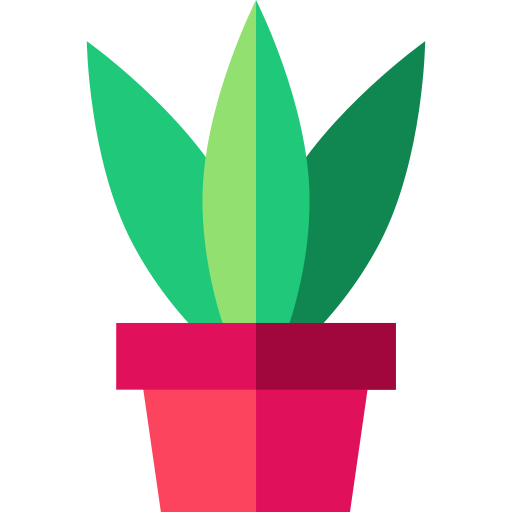 Aloe vera Basic Straight Flat icon