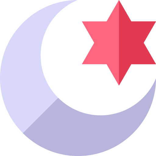 islam Basic Straight Flat ikona