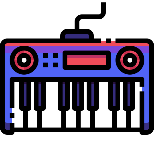 tastatur Justicon Lineal Color icon