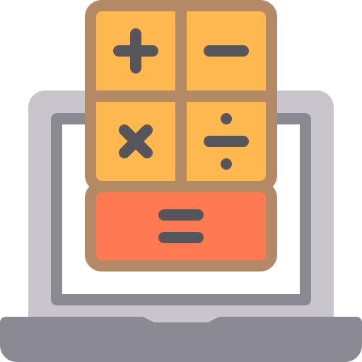 kalkulator Berkahicon Flat ikona