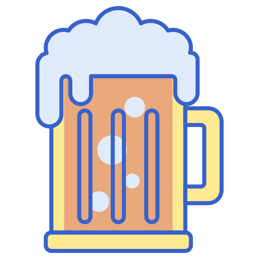 Beer Flaticons Lineal Color icon