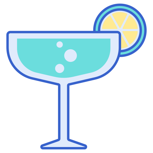 Cocktail Flaticons Lineal Color icon