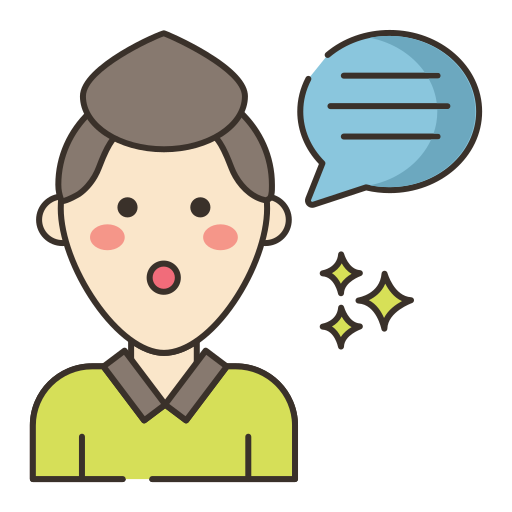 Word of mouth Flaticons Lineal Color icon