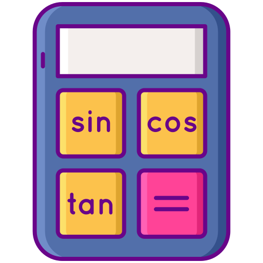 Calculadora Flaticons Lineal Color icono