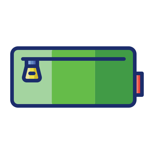 Pencil case Flaticons Lineal Color icon