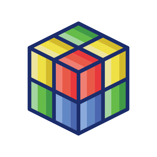 rubik Flaticons Lineal Color icoon