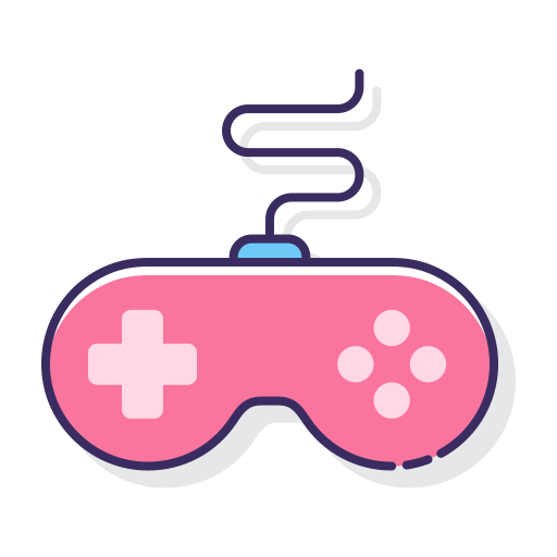 gamepad Flaticons Lineal Color icon