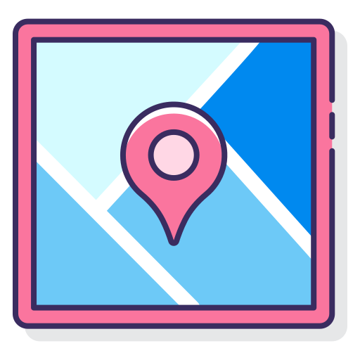 Maps Flaticons Lineal Color icon
