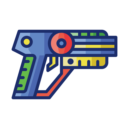 lasergame Flaticons Lineal Color icoon