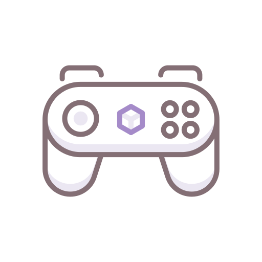 joystick Flaticons Lineal Color icon