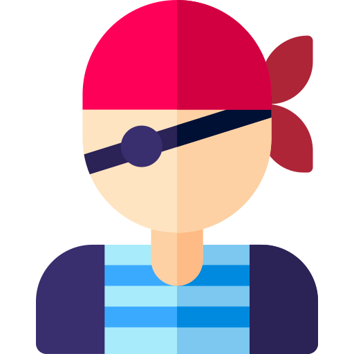 pirat Basic Rounded Flat icon