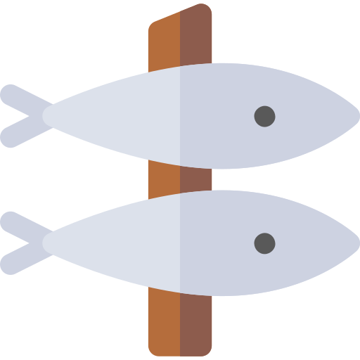 Pescado Basic Rounded Flat icono