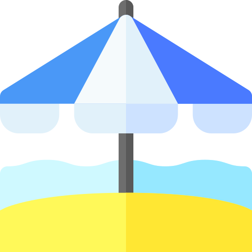 spiaggia Basic Rounded Flat icona