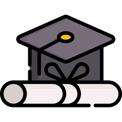 Diploma Special Lineal color icon