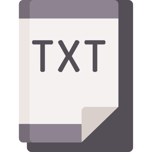 txt-datei Special Flat icon
