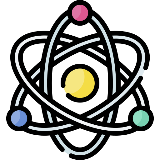 átomo Special Lineal color icono