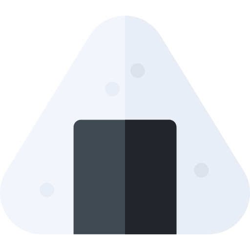 주먹밥 Basic Rounded Flat icon