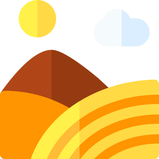 사막 Basic Rounded Flat icon