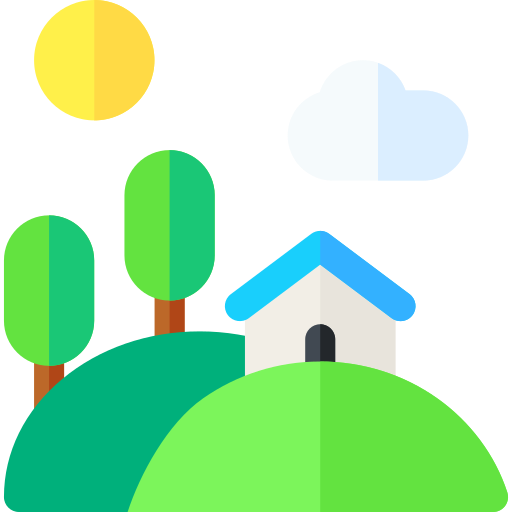 Hill Basic Rounded Flat icon