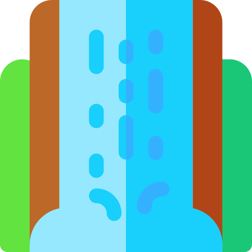 Водопад Basic Rounded Flat иконка